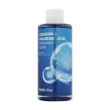 Зволожуючий тонер з гіалуроновою к-ою та колагеном Farm Stay Collagen & Hyaluronic Acid Hydrating Toner, 300мл 2033071668 фото