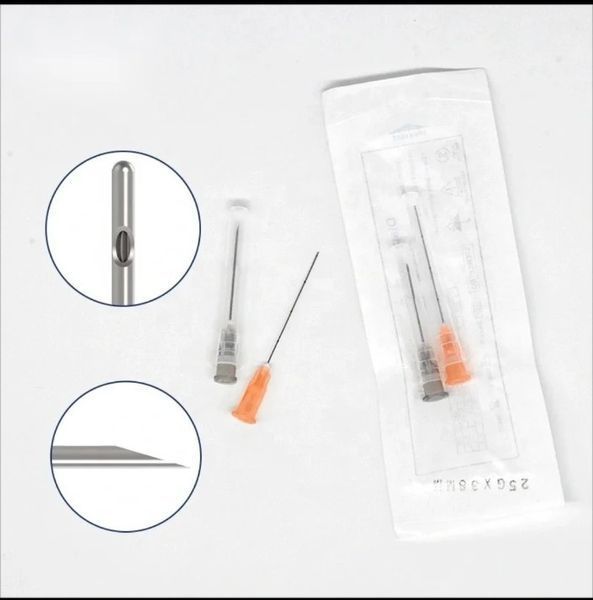 Канюля гибкая косметологическая 23G*70 мм 2186684760 фото
