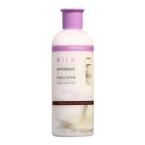 Тонер, що освітлює, з молочним екстрактом Farmstay Visible Difference White Toner Milk, 250 мл 1840119643 фото