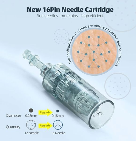 Сменный картридж 16 игл д/дермапена Ultima M8/A6S 1605114327 фото