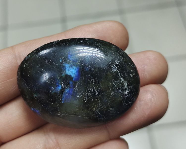 Кабошон Лабрадор 4.8 *3.5*1.5 см, 37 гр 2136627938 фото