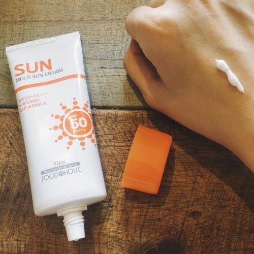 Солнцезащитный крем для лица и тела Food A Holic Multi Sun Cream SPF50+++ 70 ml 1711264614 фото
