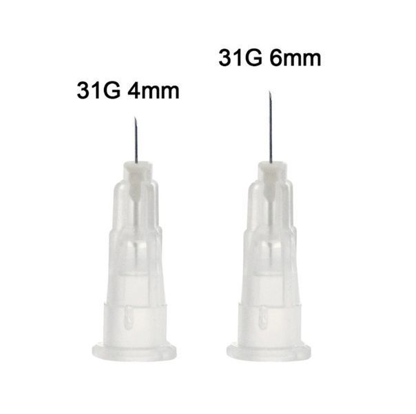 Набір голок для мезо 31G x 4 мм Disposable (100 штук) 2265862986 фото