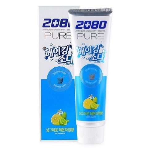 Зубна паста Aekyung 2080 з харчовою содою та екстрактом лимона, 120 г 1674866865 фото