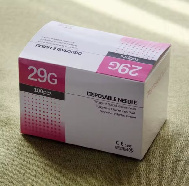 Набор игл для мезо 29G x 13 мм Disposable (100 штук) 2357746160 фото