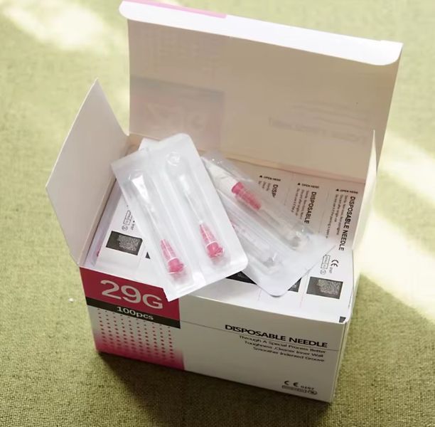 Набор игл для мезо 29G x 13 мм Disposable (100 штук) 2357746160 фото