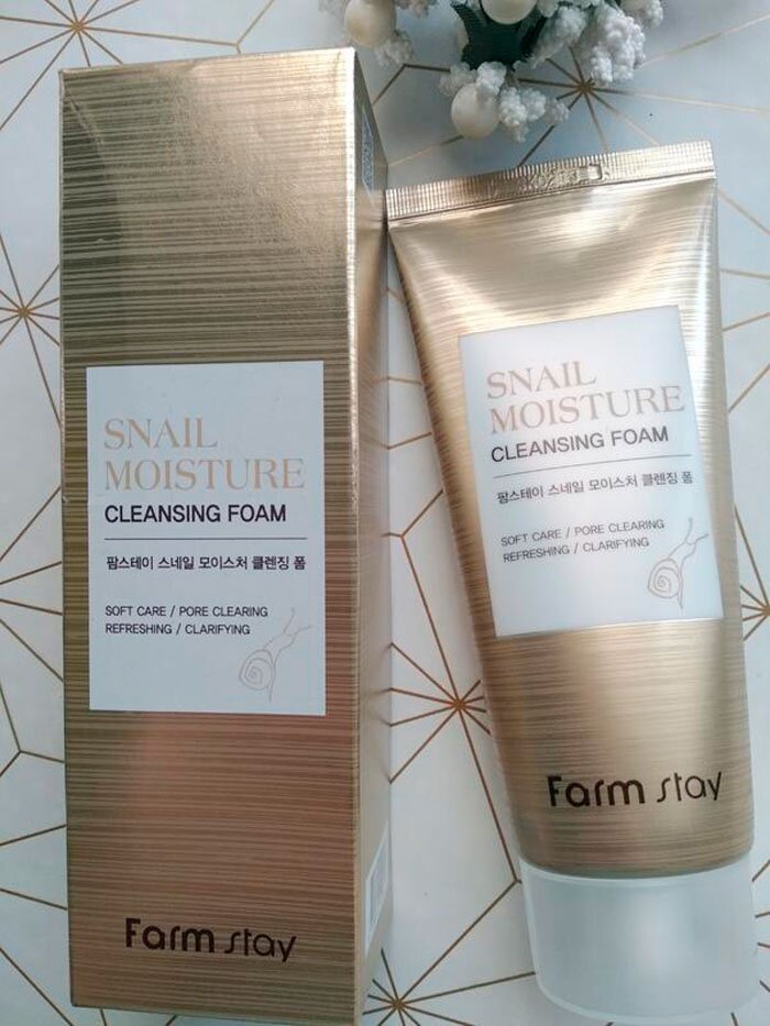 Farmstay Snail Moisture Cleansing Foam Пенка с муцином улитки фото 1 / Sweetness